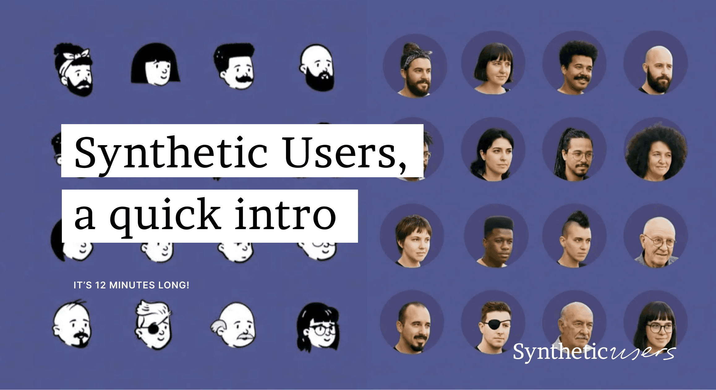 Synthetic users, an intro