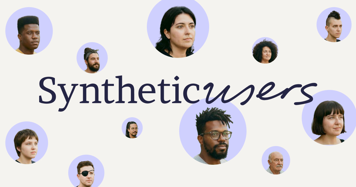 Syntheticusers screenshot